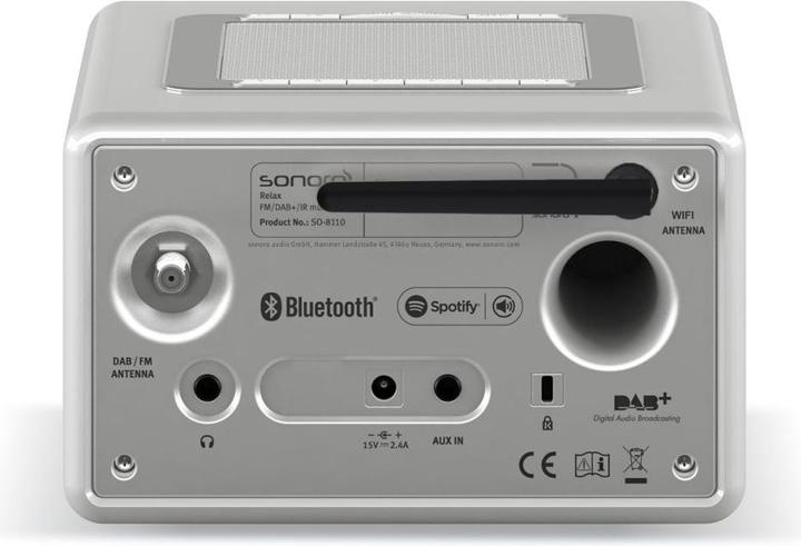 Actual product image Sonoro Relax (Web radio, DAB+, DAB, FM, Radio Frequency (RF), Bluetooth)