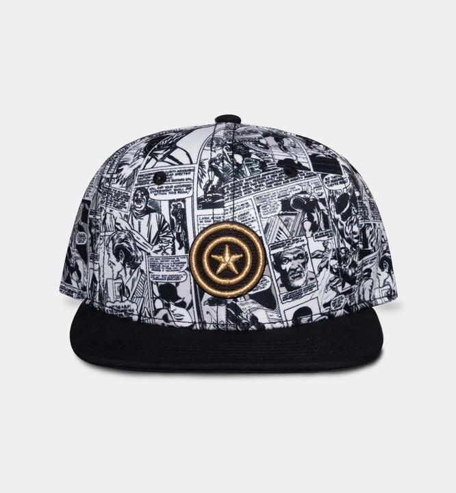 Actual product image Difuzed Marvel Heroes - Captain America - Men's Snapback Cap (One size)