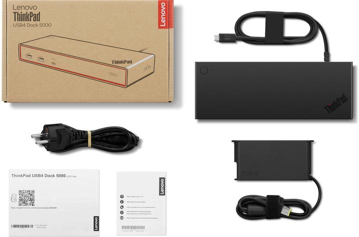 Image du produit Lenovo ThinkPad USB4 Dock 5000