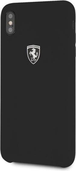 Image du produit Ferrari hard case FEOSIHCI65BK iPhone Xs Max black / black silicone off (Apple iPhone XS Max)