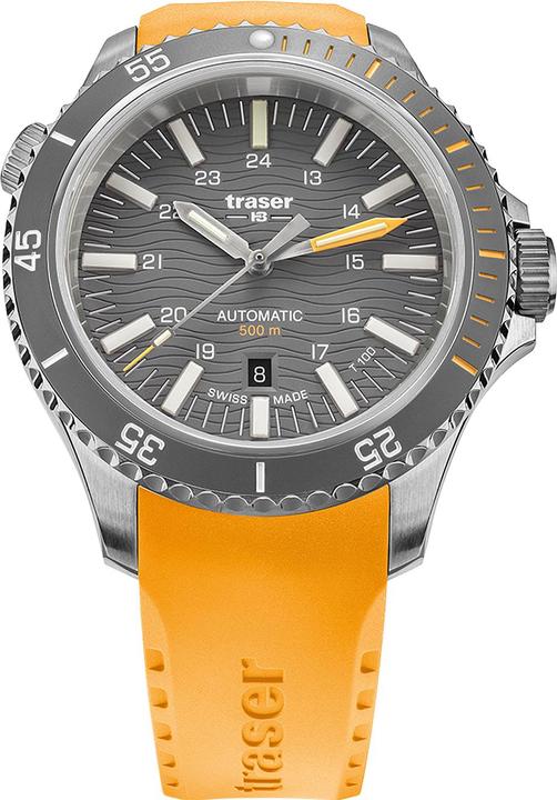 Produktbild Traser H3 110331 P67 Diver Automatik T100 Grey 46mm 50ATM (Taucheruhr, 46 mm)