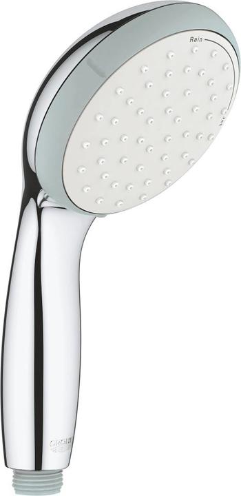 Grohe Vitalio Go 100 Handbrause,, Antikalk-System, passend für alle Standard-Brauseschläuche (2 Beam types, 16.50 l/min)