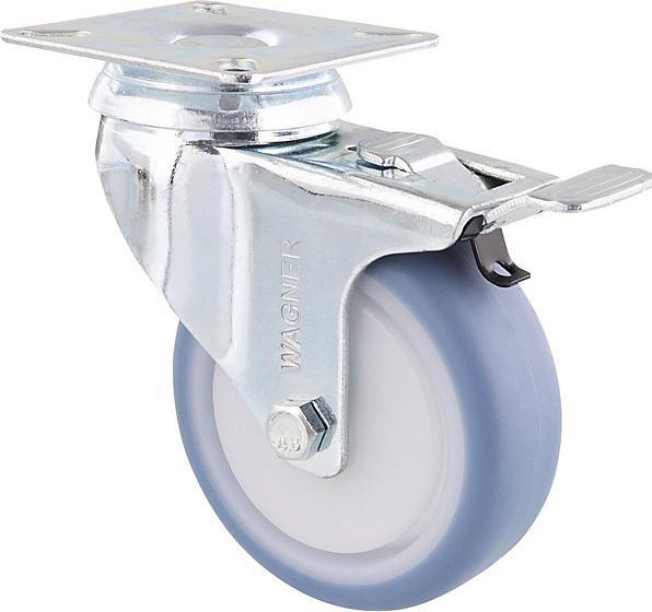 Productafbeelding Wagner System Zwenkwiel 75mm met rem