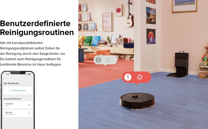 Actual product image Roborock Q5 Pro+ (Vacuum mopping robot)