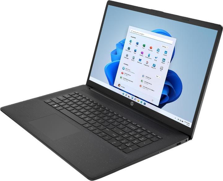 Actual product image HP 17,3" Laptop AMD Ryzen 3 7320U 4.1 GHz, 512GB 8GB DDR5 Windows 11 Office 2024 (17.30", 512 GB, 8 GB, DE, AMD Ryzen 3 7320U)