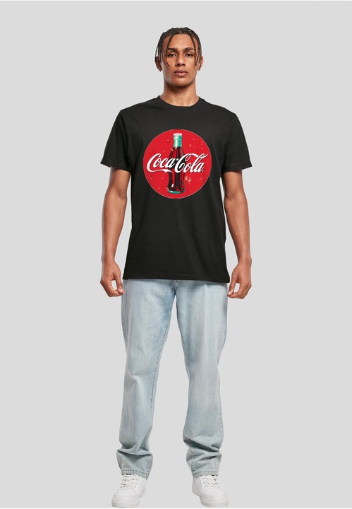 Produktbild Merchcode Coca Cola Bottle Logo Tee (M)