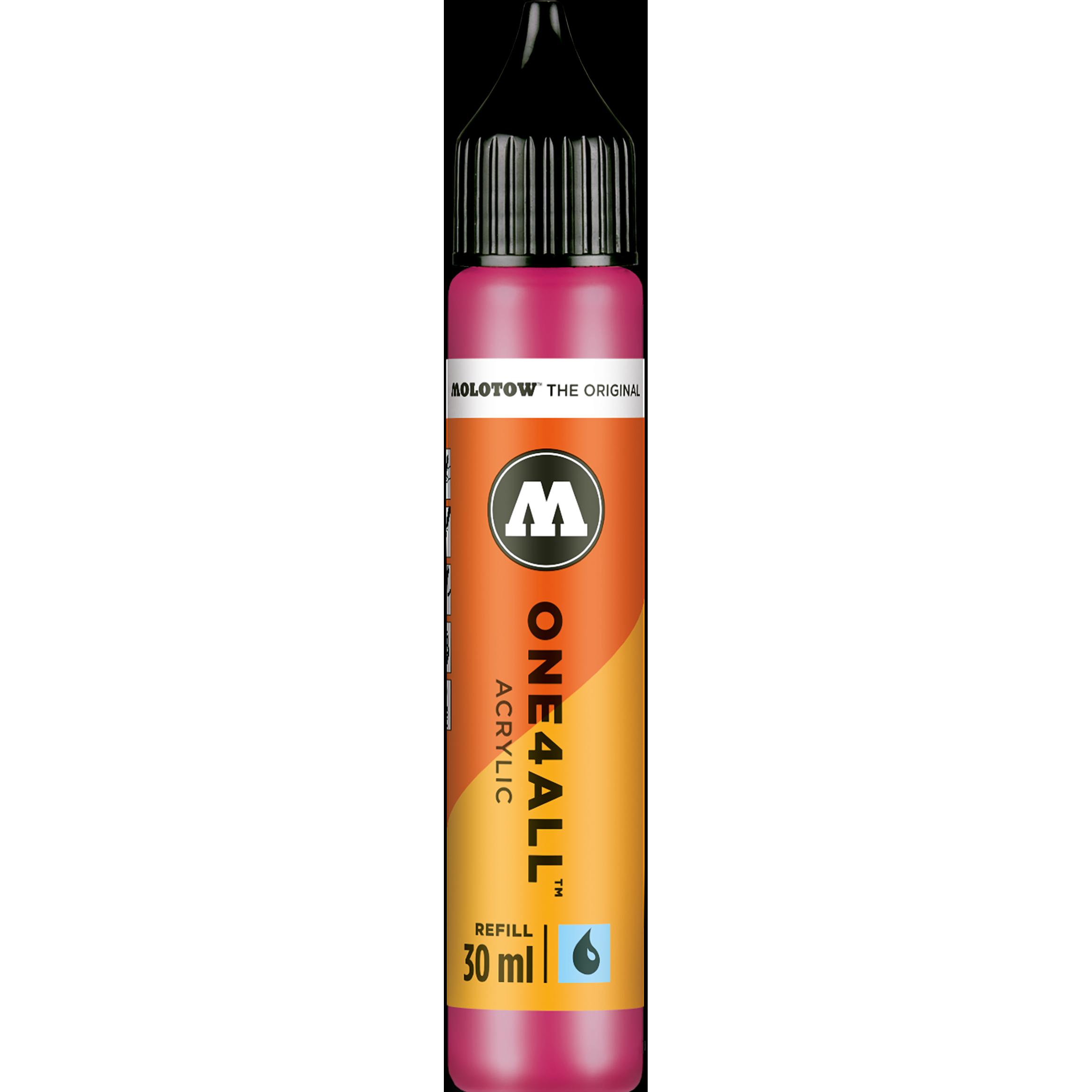 Molotow, Ersatzpatrone, Nachfülltinte One4All für Permanentmarker 30ml magenta (Nachfülleinheit)