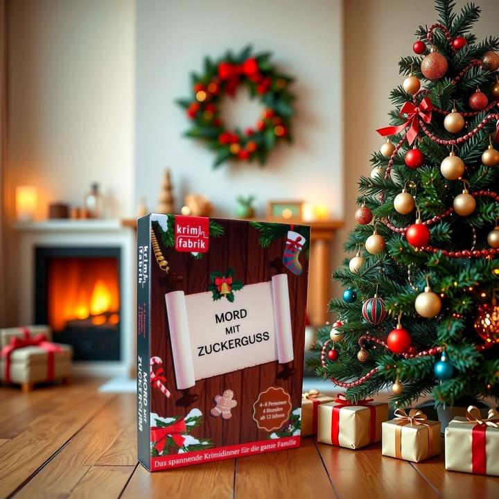Produktbild Krimi Fabrik Krimidinner - Mord mit Zuckerguss (Deutsch, 4 - 6 Spieler)