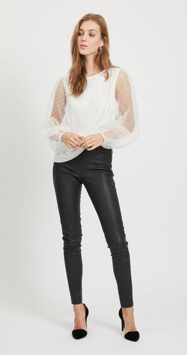 Immagine prodotto Vila Top da festa con maniche a palloncino a pois (42)