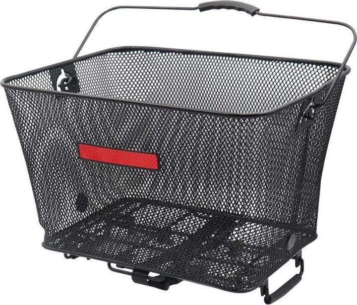 OEM Bicycle accessory Rear bicycle basket with quick release FSBKT-104 black