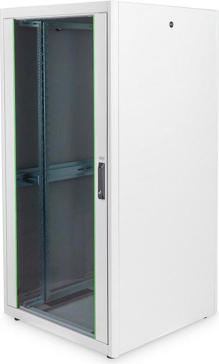Actual product image Digitus Network cabinet Basic 48.3cm 19inch 32U grey H1560mmxW800mmxD800mm IP20 with glass door without (32 RU, 19 inch rack)