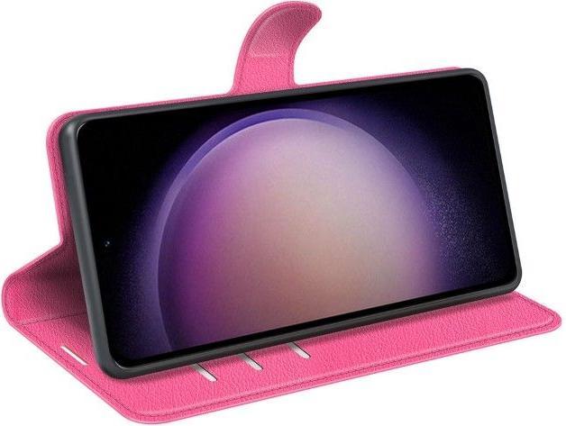 Produktbild MU Classic Litchi Leder Bookcover Series (Samsung Galaxy S23 FE)