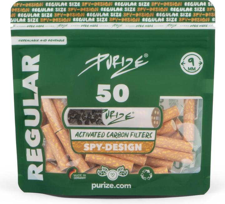 Produktbild Purize Regular Aktivkohlefilter SPY  (50Stk.)