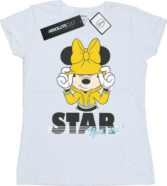 Actual product image Disney Womens/Ladies Mickey Mouse Star You Are Cotton T-Shirt (L)