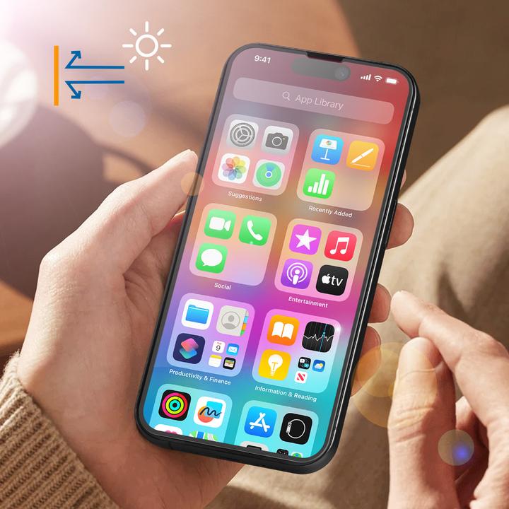 Immagine prodotto Avizar Protezione dello schermo GlareX Defender (1 pz., Apple iPhone 16 Pro Max)