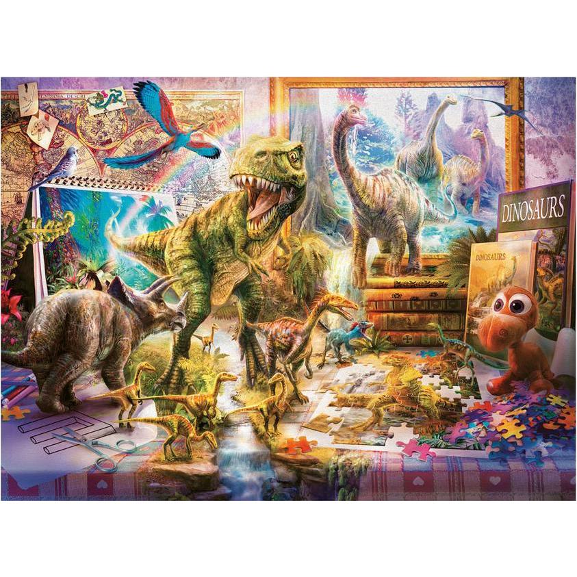 Thumbnail - Ravensburger Puzzle Dino Toys Come To Life 100p (100 Teile)