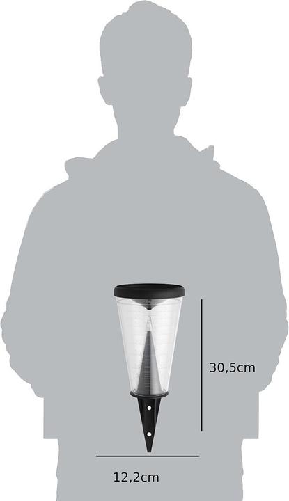 Actual product image TFA Rain gauge