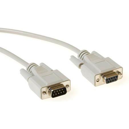ACT Serial printercable 9-pin D-sub male (1.80 m), Schnittstellenkabel