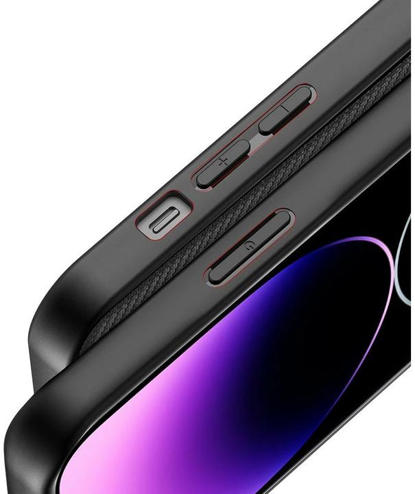 Produktbild Nevox StyleShell Nylo iPhone 15 Pro Max schwarz (Apple iPhone 15 Pro Max)