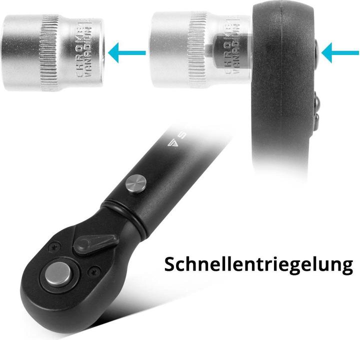 Image du produit Stahlwerk Clé dynamométrique TWS-110 ST (3/8", 1/4", 1/2", 20 Nm, 110 Nm)