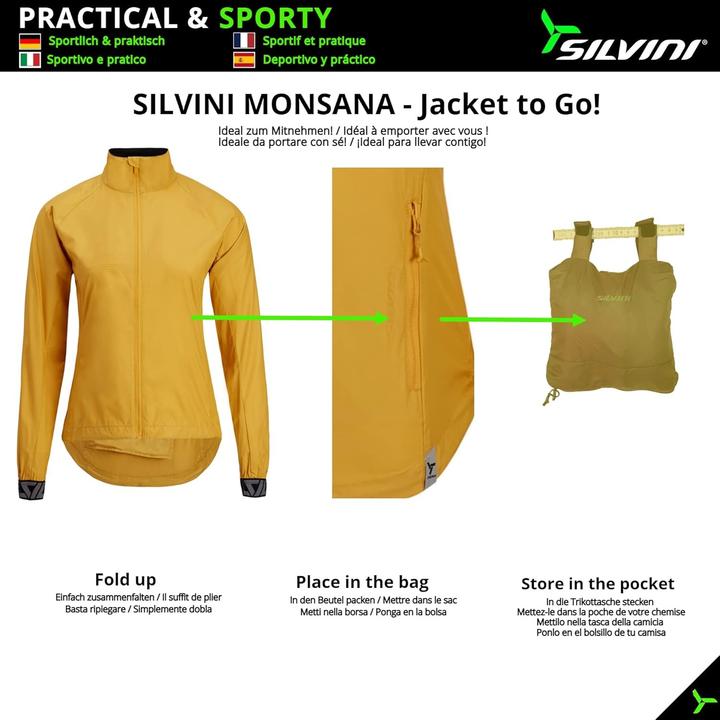Actual product image Silvini Women Women Jacket Monsana WJ2023 Jacket (S)