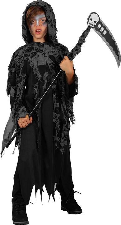 Produktbild Thetru Kinder Kostüm Halloween, Der Tod, schwarz (92, 98, 104)