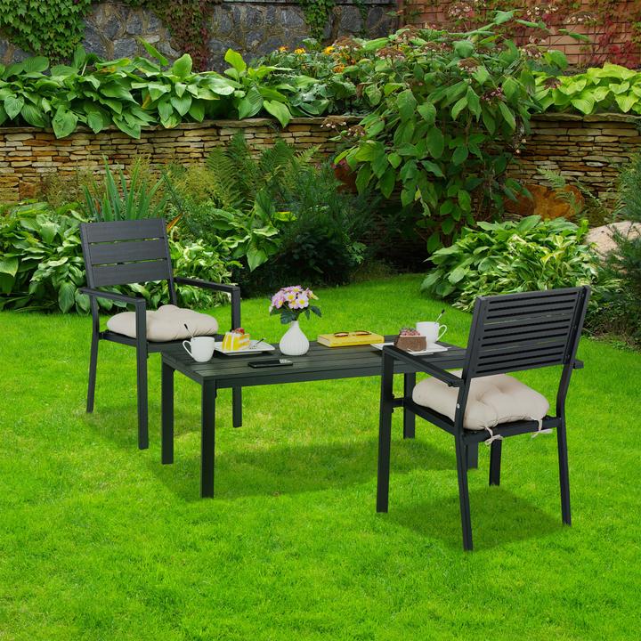 Produktbild Relaxdays 2x Gartenstuhl