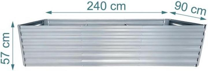 Produktbild Relaxdays Hochbeet