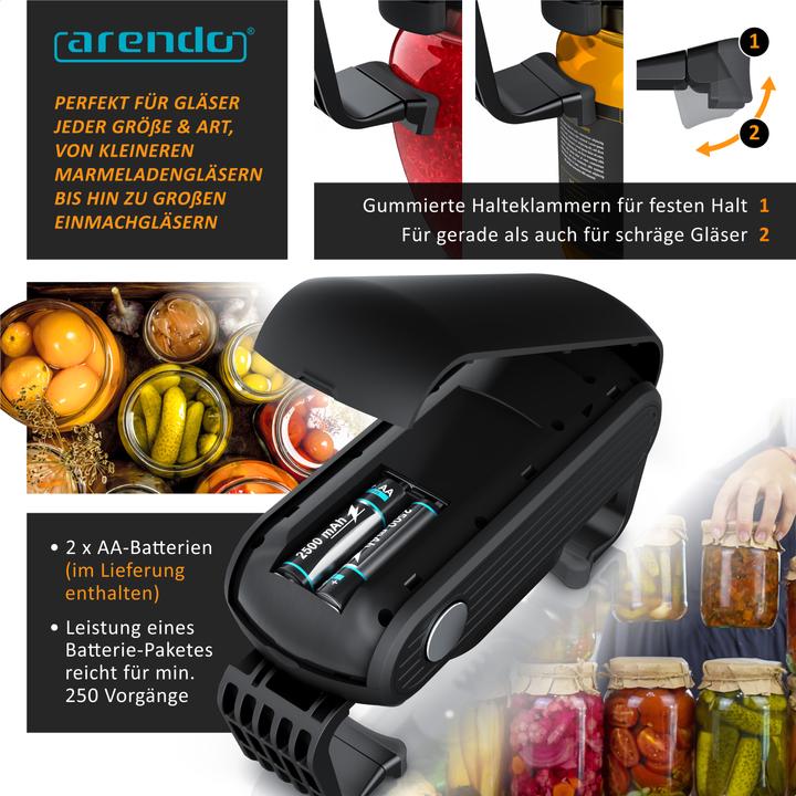 Actual product image Arendo Electric can opener