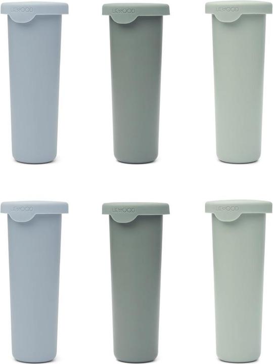 Produktbild Liewood Edelstahl Eisformen Gianni er Pack Green Multi Mix