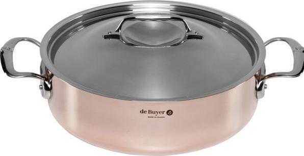 Image du produit de Buyer prima matera (28 cm, Cocotte + faitout, Acier inoxydable, Cuivre)