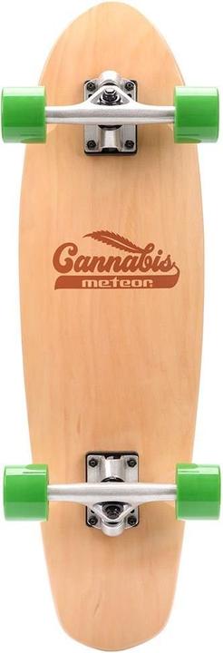 Image du produit Ty Meteor Cannabis Skateboard Vert-Brun-Orange 22595 (27.95")