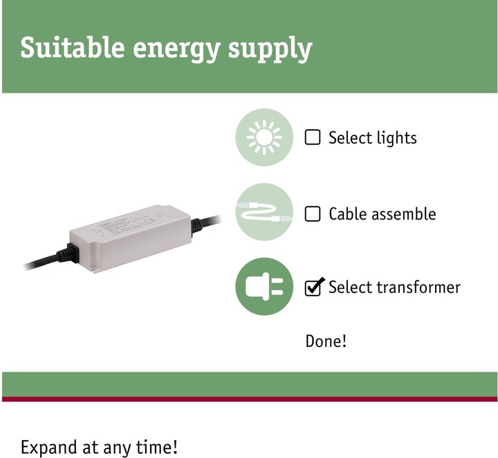 Immagine prodotto Paulmann Alimentatore da esterno Plug & Shine 75W