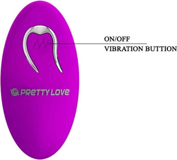 Produktbild Pretty Love Vibro-Ei "Willie" mit Fernbedienung