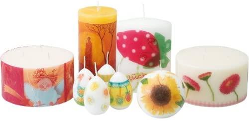 Actual product image Pebaro Design candles" gift set