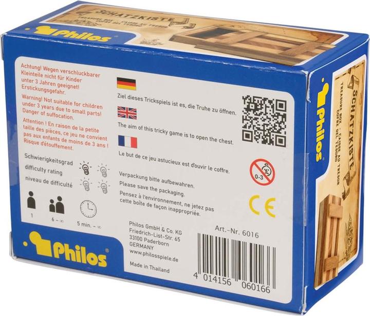 Actual product image Philos Treasure chest (German)