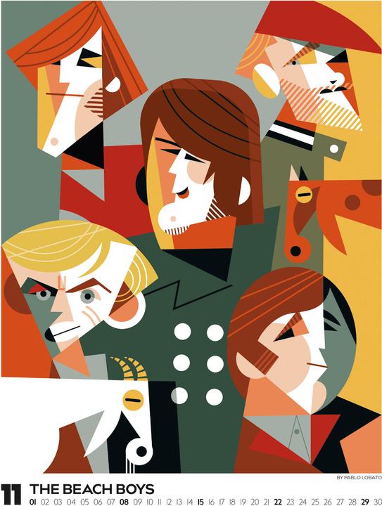 Produktbild Legends - Musiklegenden Kalender 2026