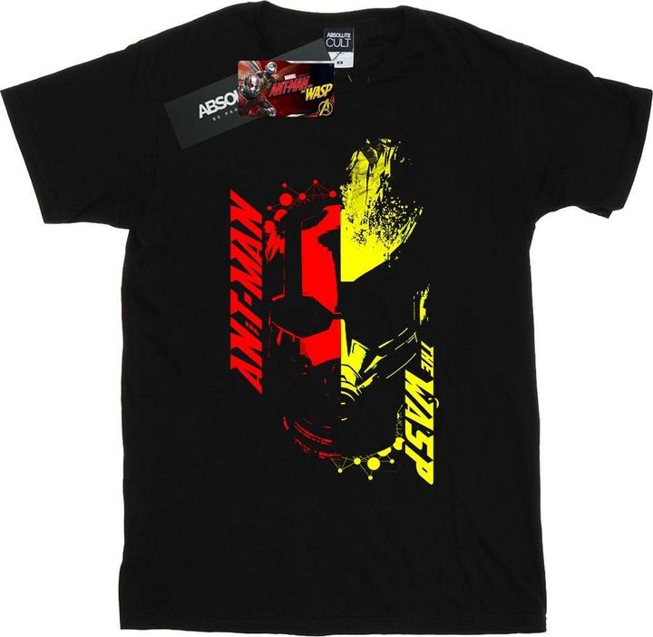 Produktbild AntMan und die Wespe TShirt mit geteiltem Gesicht (M)