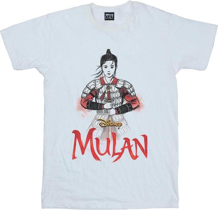 Actual product image Disney Mens Mulan Movie Sword Pose T-Shirt (XXL)