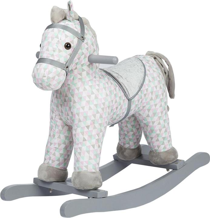 Actual product image Kikkaboo Plush rocking horse with sound