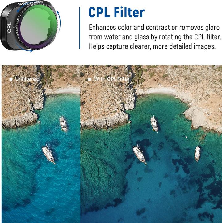 Produktbild Neewer ND Filters Set (Drohnen Filter, DJI Mini 3 Pro)