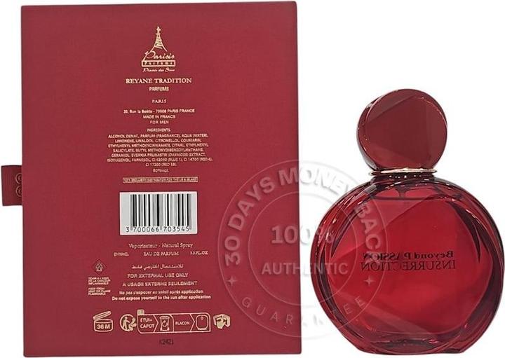 Actual product image Parisis Reyane Tradition Insurrection II Beyond Passion EDP 100ml (Eau de parfum, 100 ml)