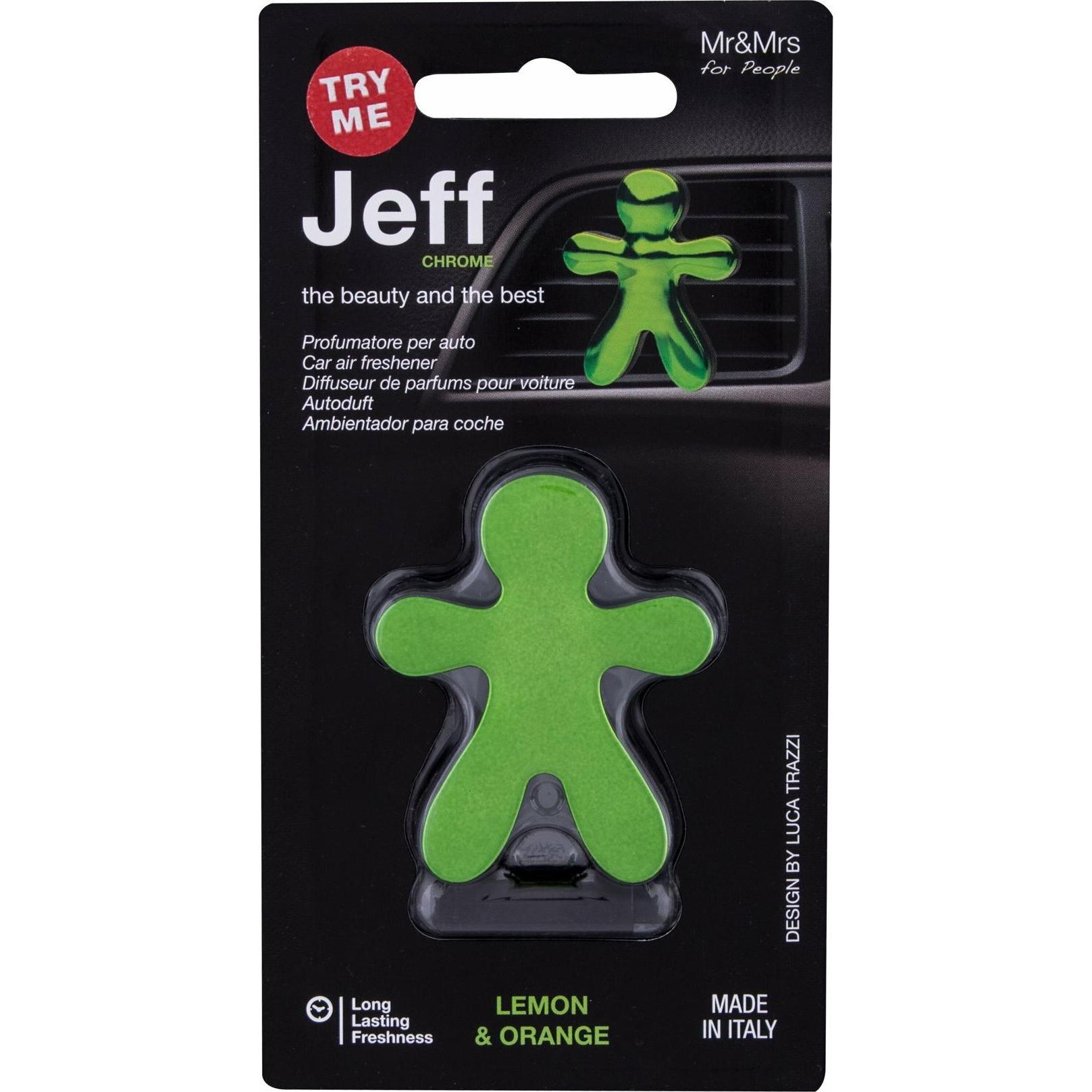 Mr & Mrs Fragrance Grün Lufterfrischer, Jeff Chrome Lemon & Orange