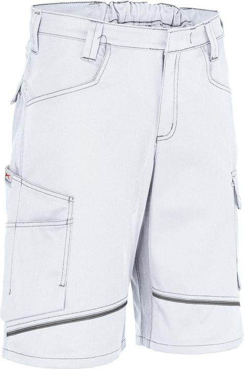 Kübler Shorts ICONIQ cotton weiss/anthrazit Form 2440 Grösse 56