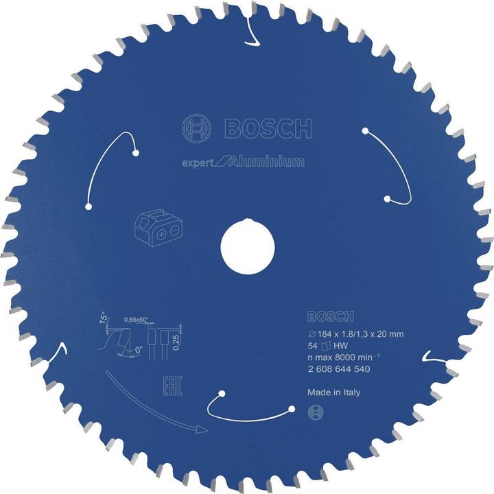 Actual product image Bosch Professional Zubehör Circular saw blade for battery sawsExpertfor
