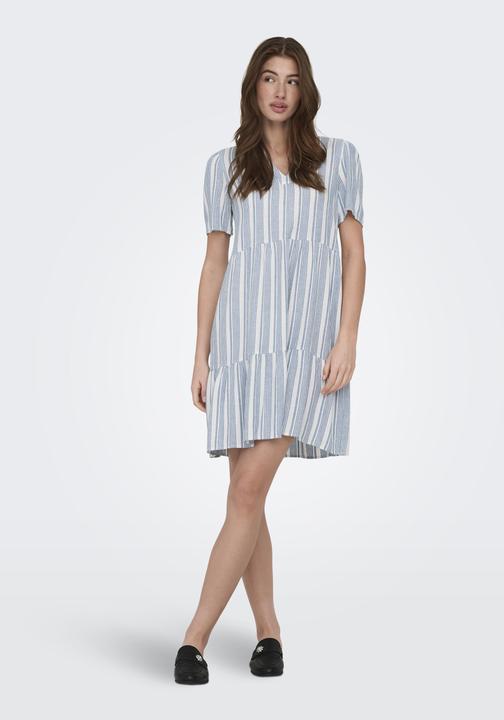 Image du produit Only ONLTIRI-GOA Leinen Kurzes Kleid Kleid (M)