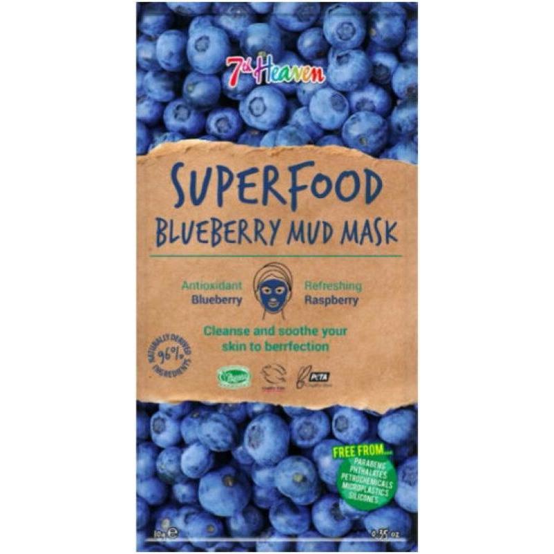 Thumbnail - 7th Heaven, Gesichtsmaske, Montagne Jeunesse Superfood Heidelbeer-Schlamm-Maske 10g