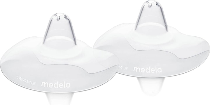 Produktbild Medela Contact Brusthütchen L ( Ø 24mm), 2 Stück mit Aufbewahrungsbox (L)