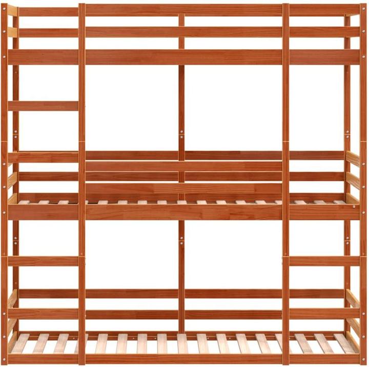 Immagine prodotto vidaXL Letto a castello triplo (80 x 200 cm)