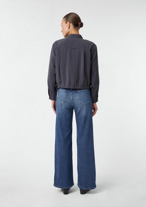 Immagine prodotto Comma Bluse Verkürzte Bluse mit Bindedetails am Saum (40)